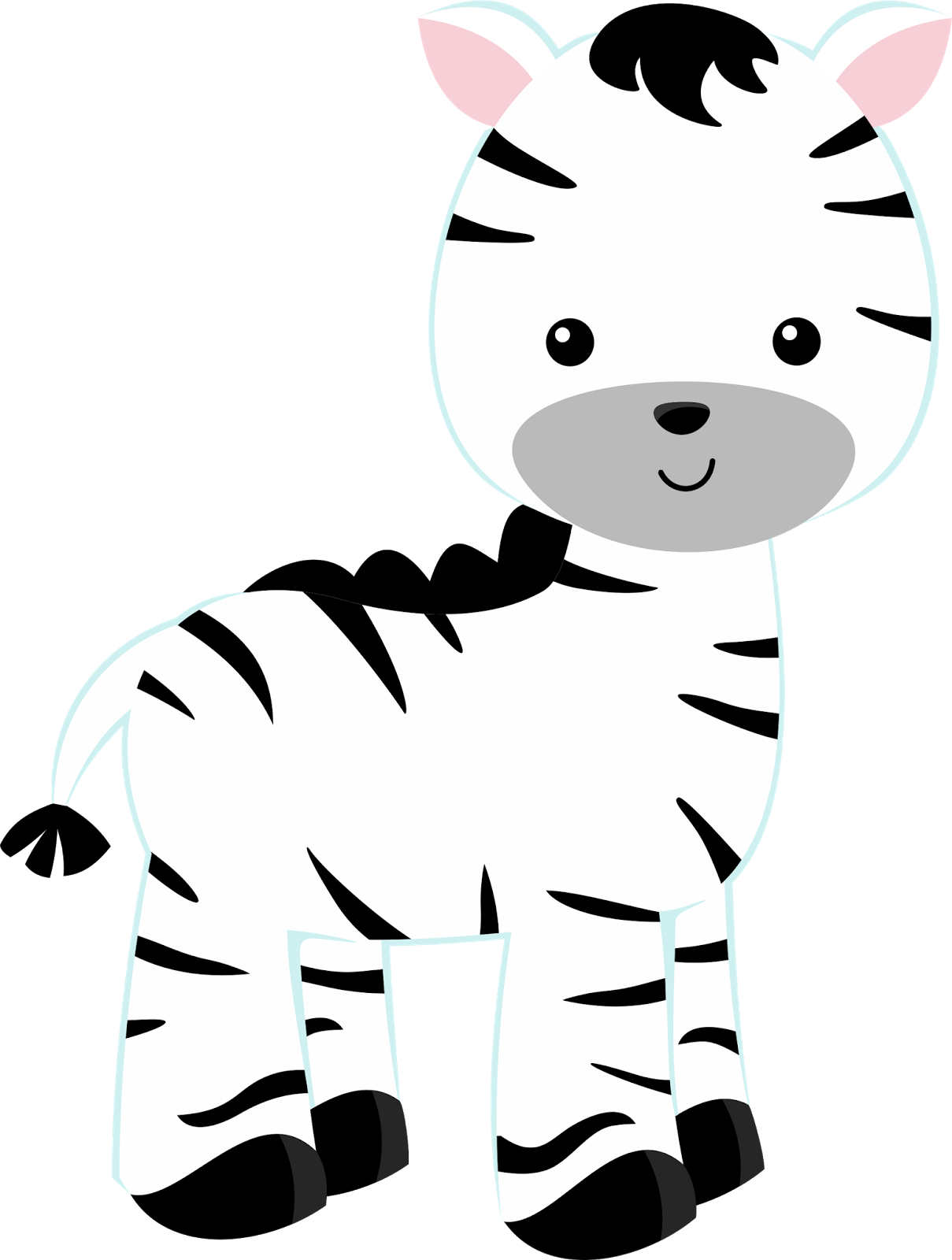 Clipart zebra theme jungle. Baby png p xeles