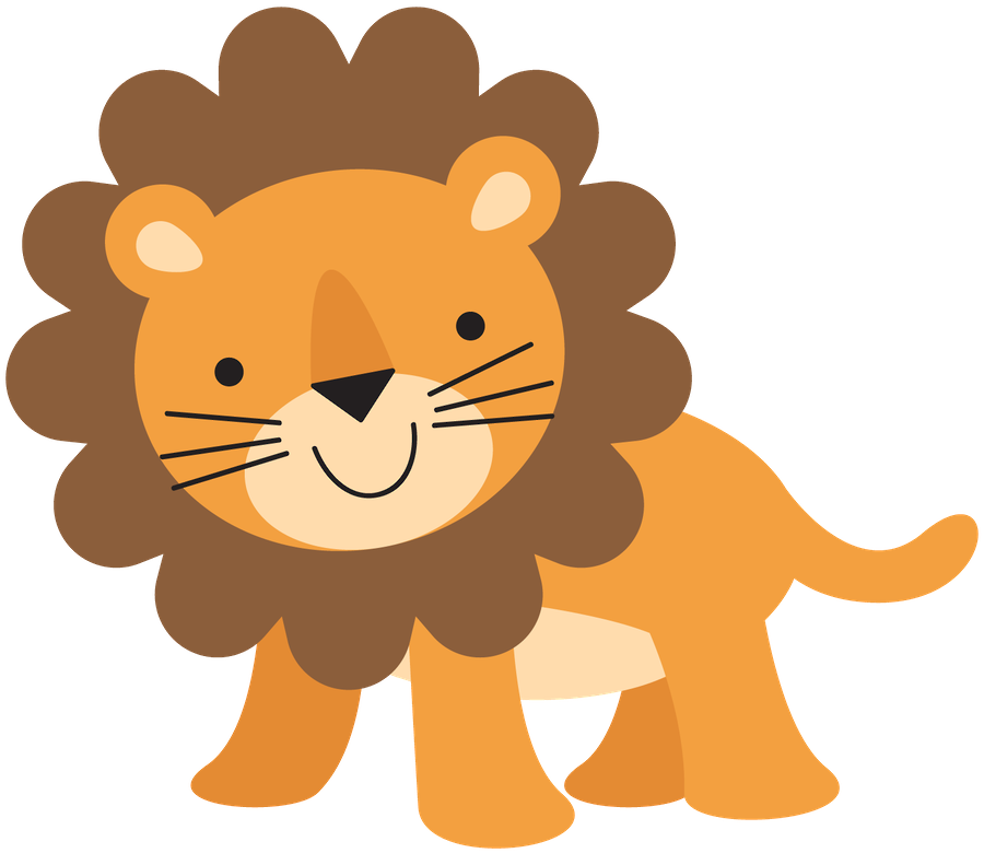 Floresta e safari minus. Clipart lion asiatic lion