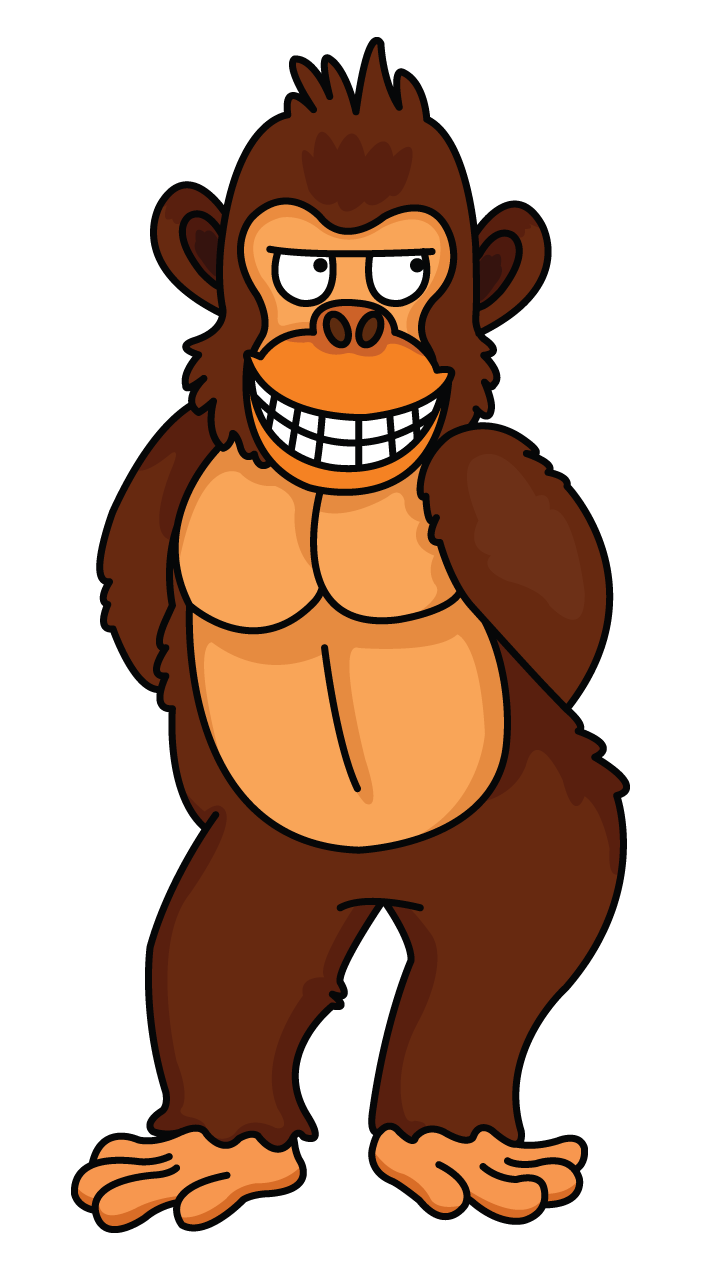 Clipart face gorilla. Simple drawing at getdrawings