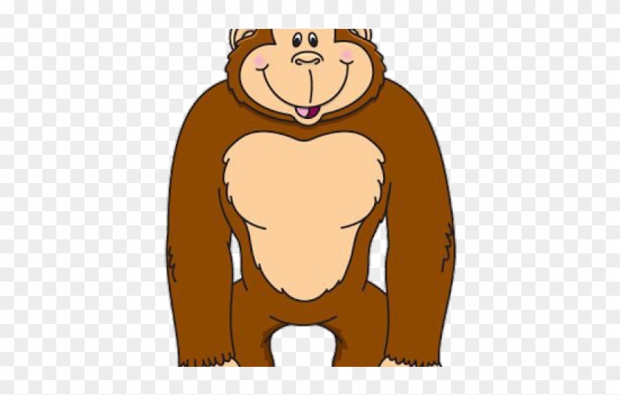 gorilla clipart body