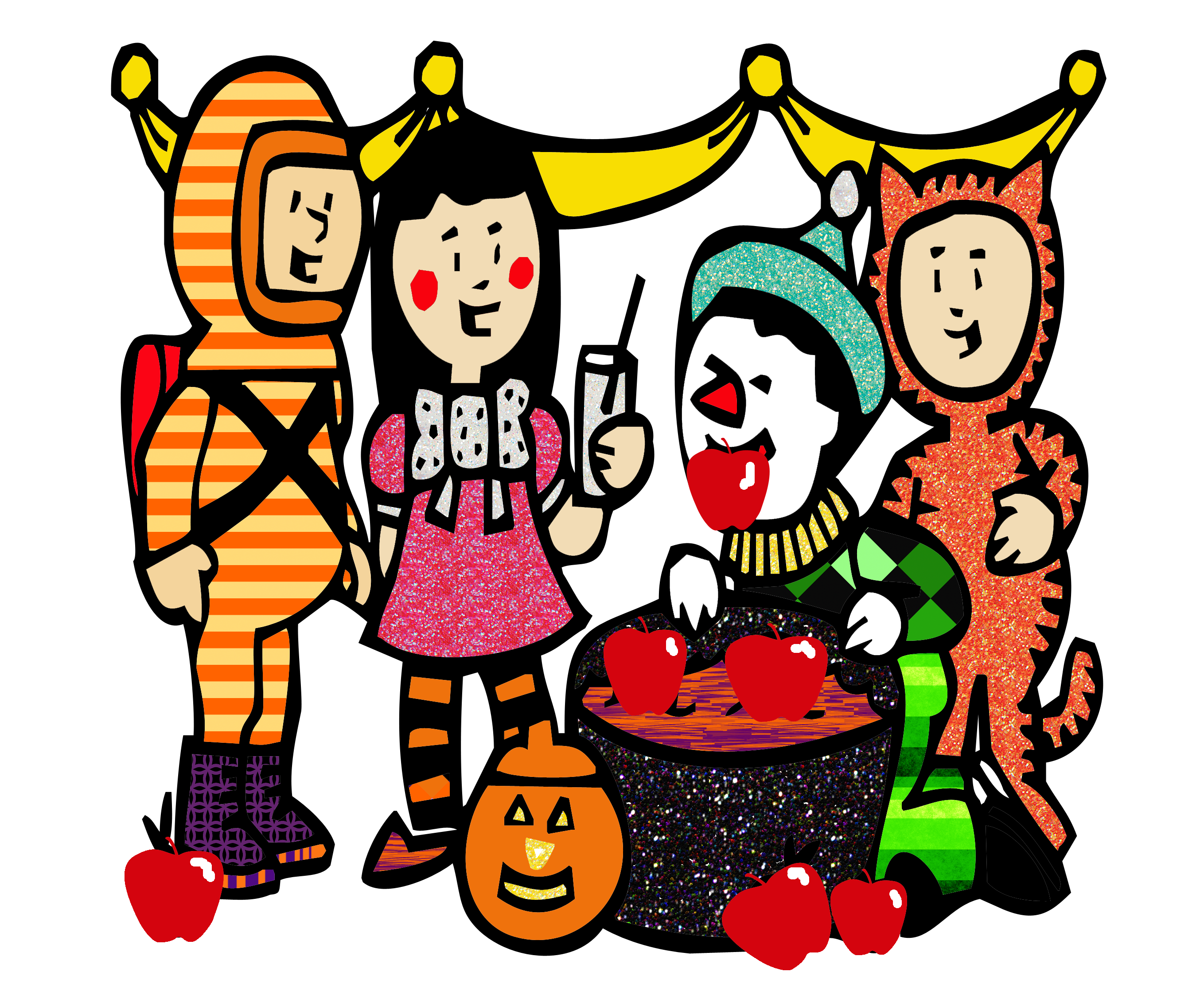 witch clipart childrens