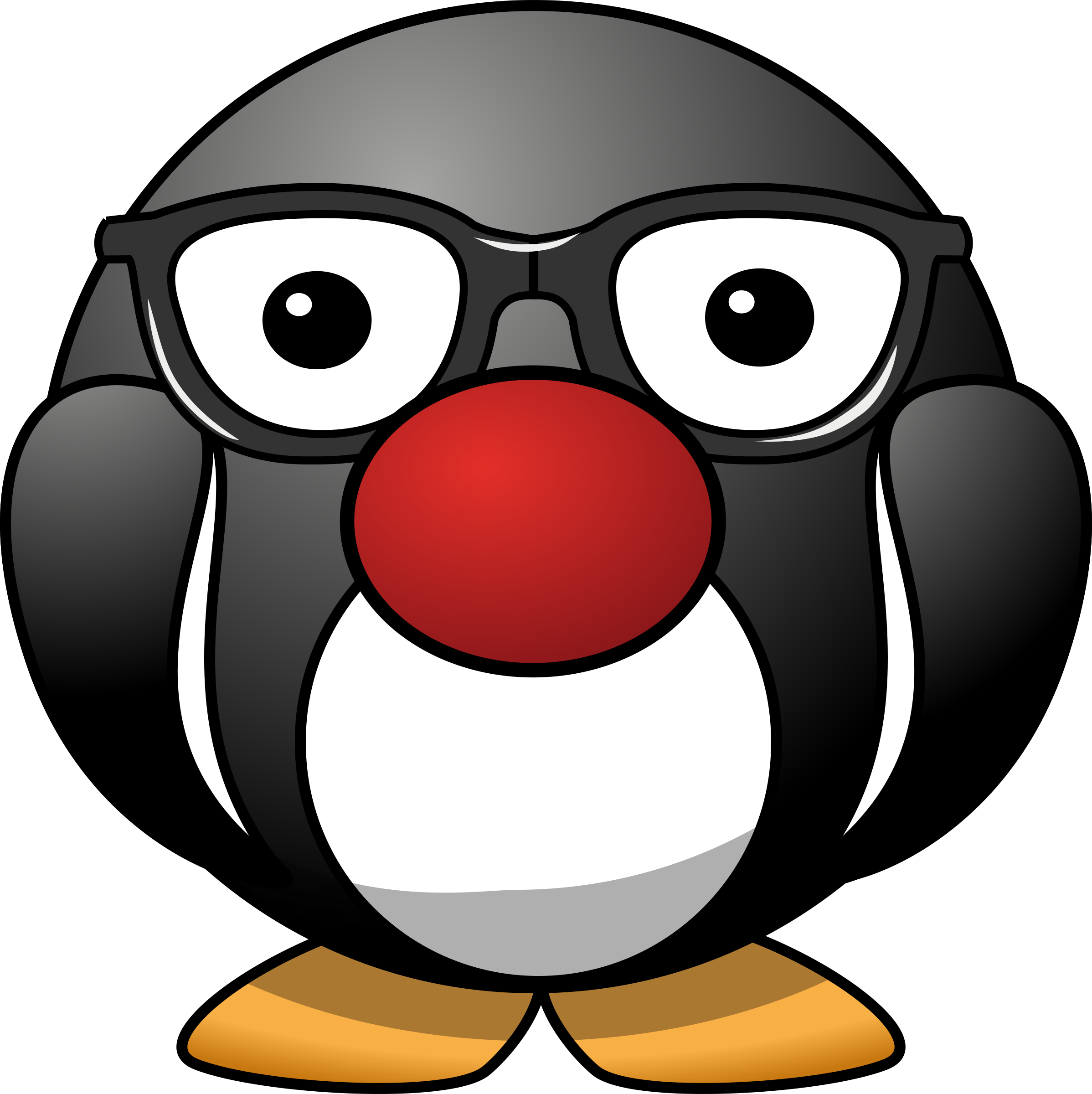 clipart penguin nose