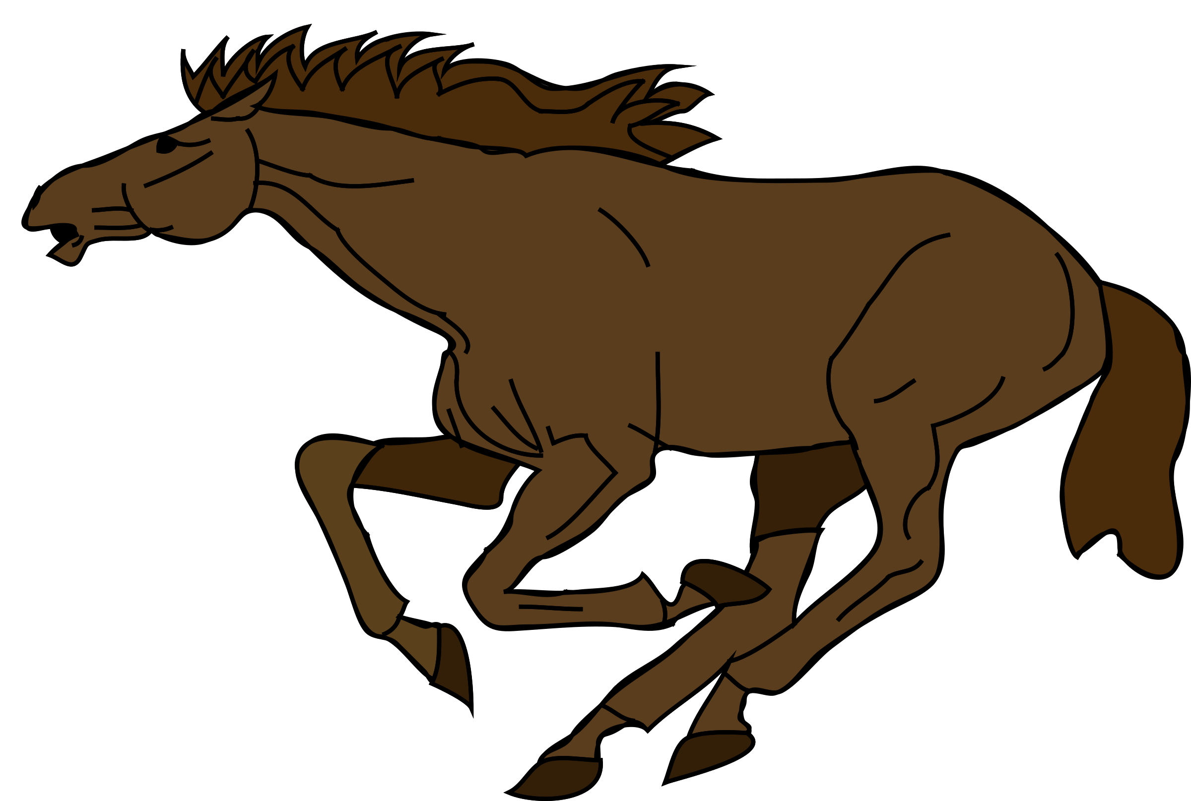 Horses clipart cross country. Running horse at getdrawings