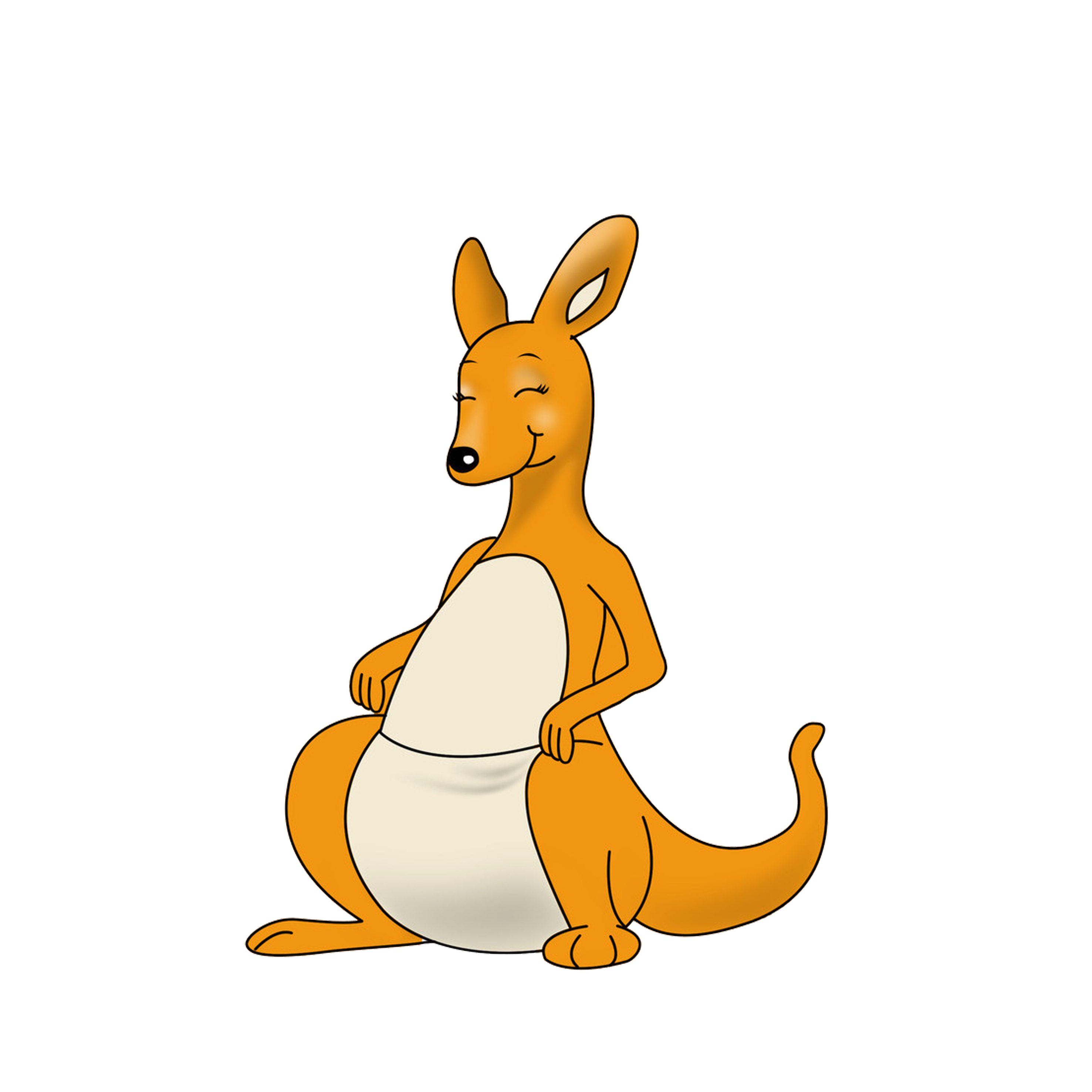 Kangaroo clipart animal australian. Australia cartoon clip art
