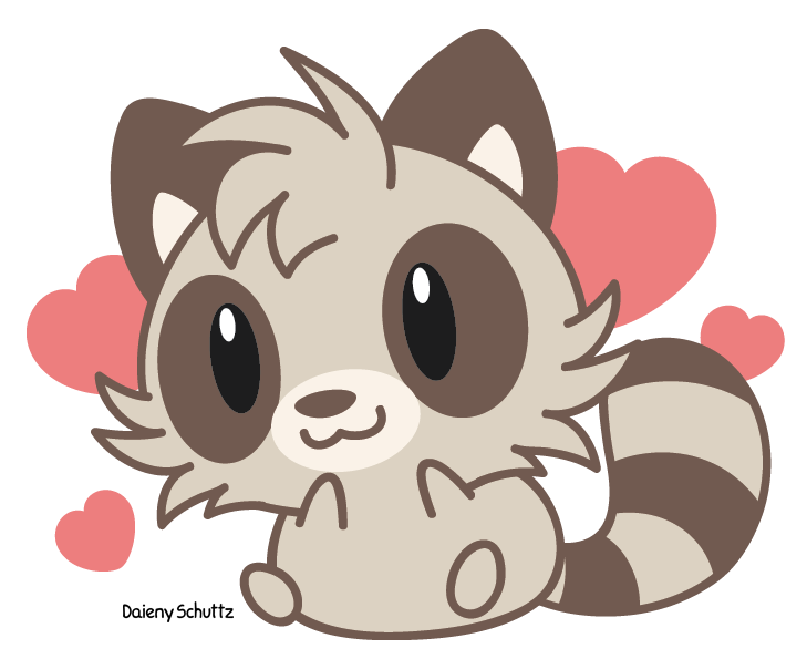 I s raccoons by. Crab clipart chibi