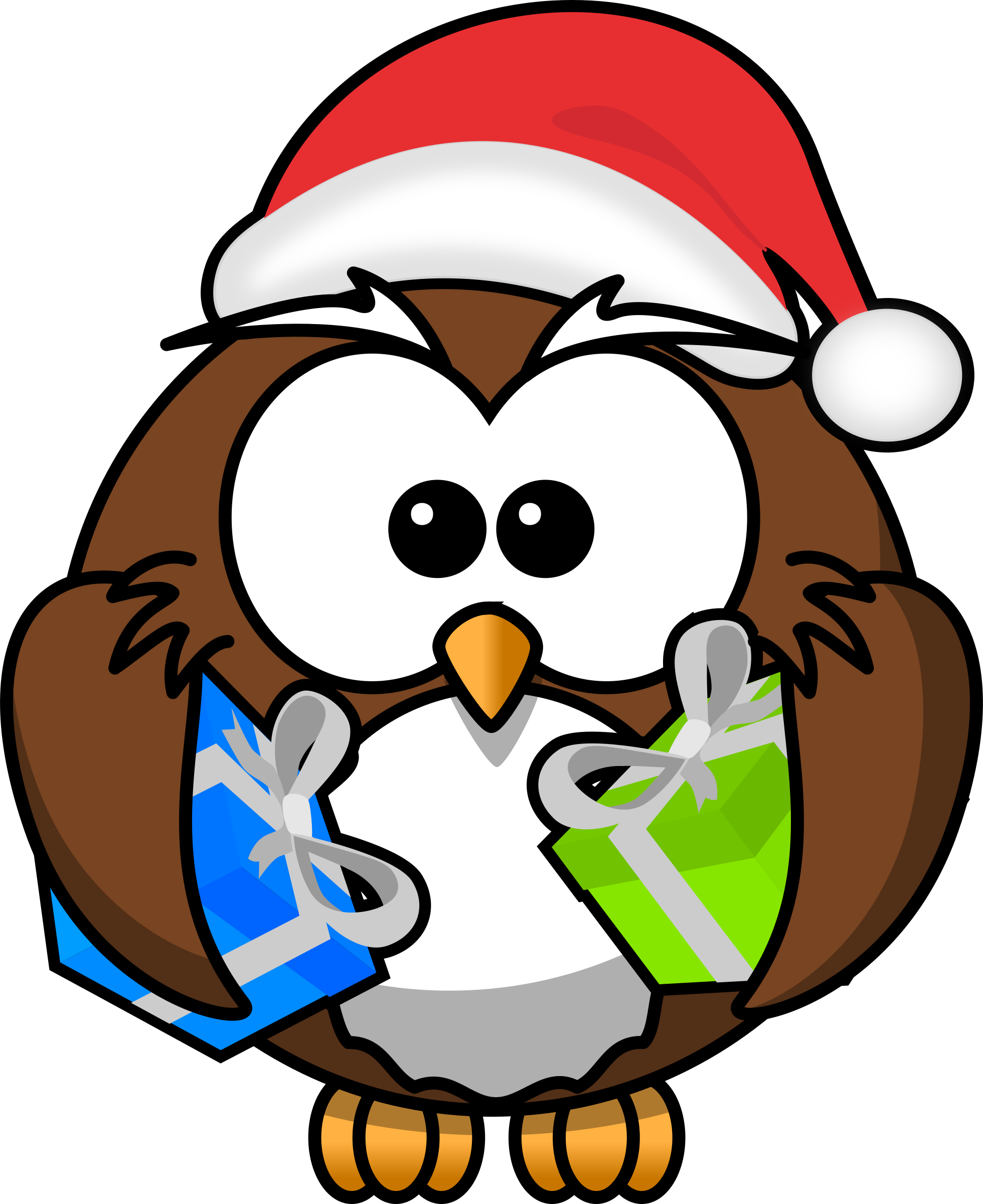 clipart owl writing