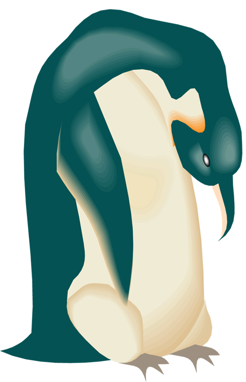 Clipart penquin fishing. Free penguin