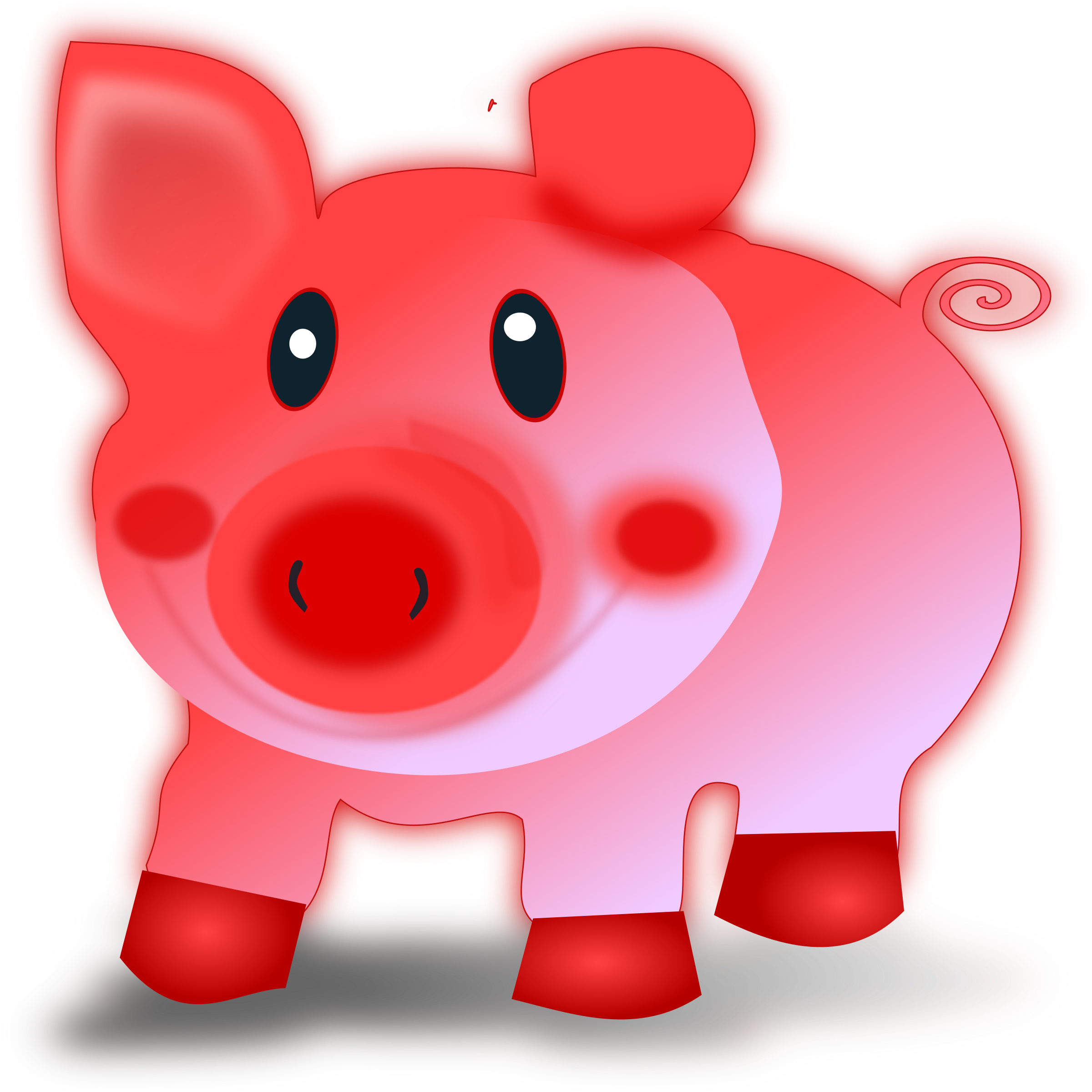 pig clipart domestic animal