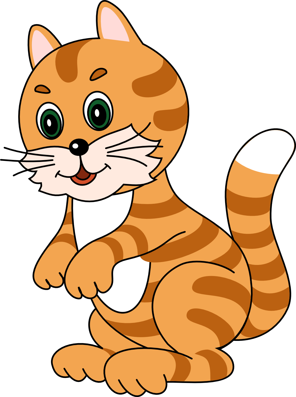 Clipart beach cat.  png pinterest cartoon