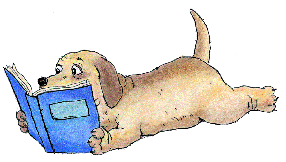 Clipart dog hug. Lafayette library and learning
