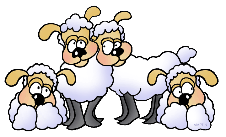 knitting clipart sheep
