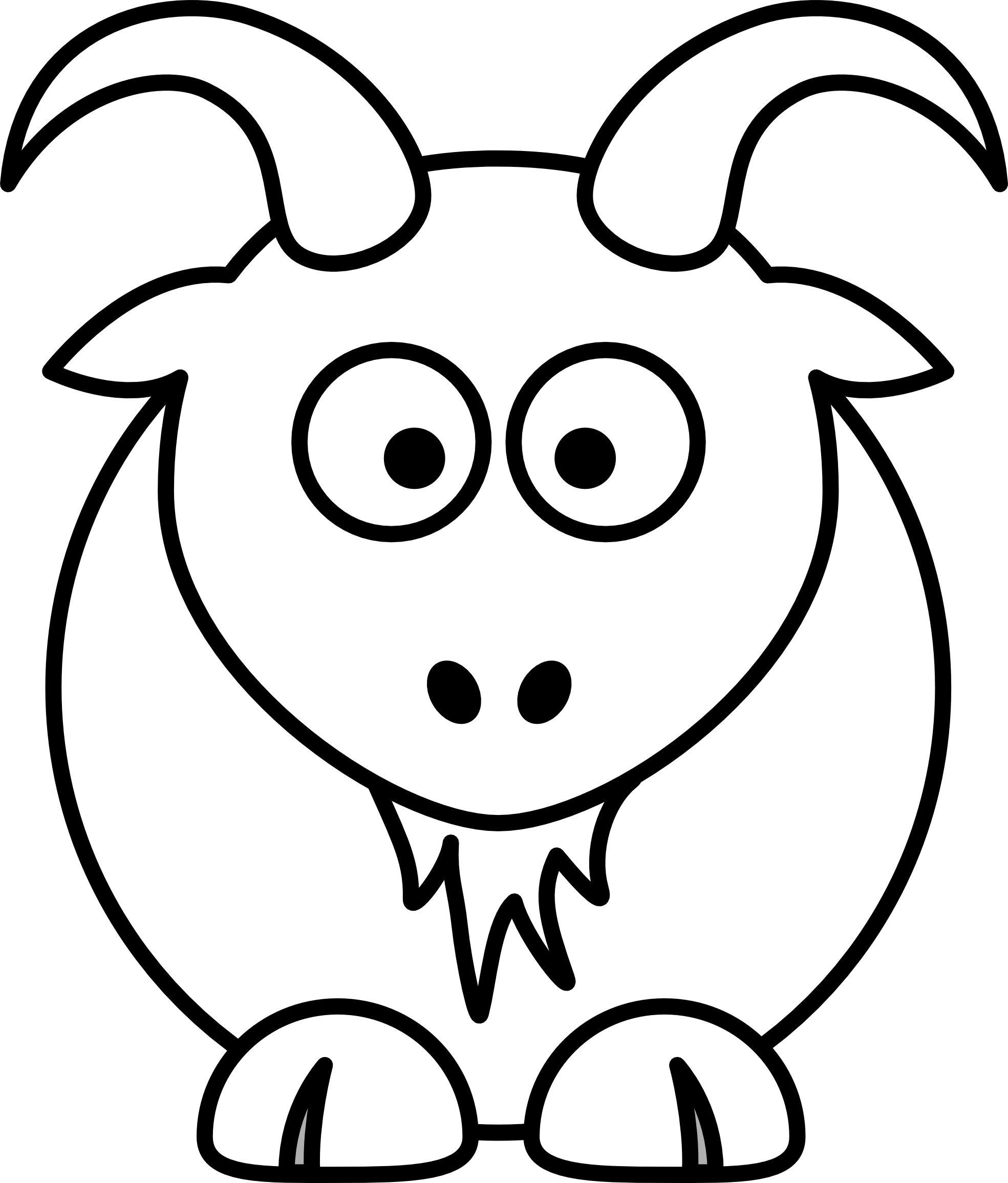 clipart goat cinderella