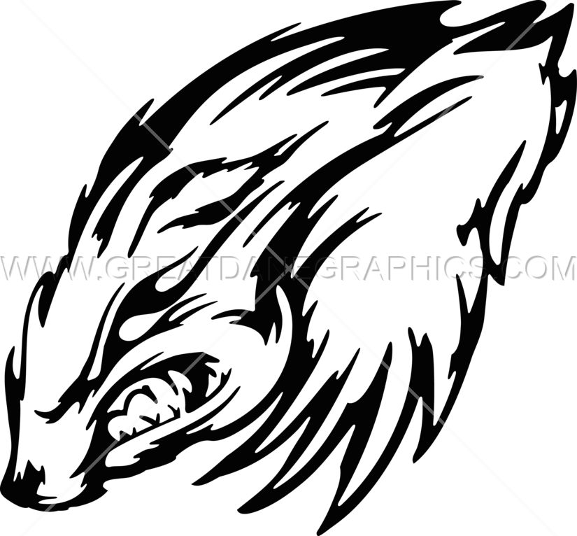  collection of drawing. Clipart animals wolverine
