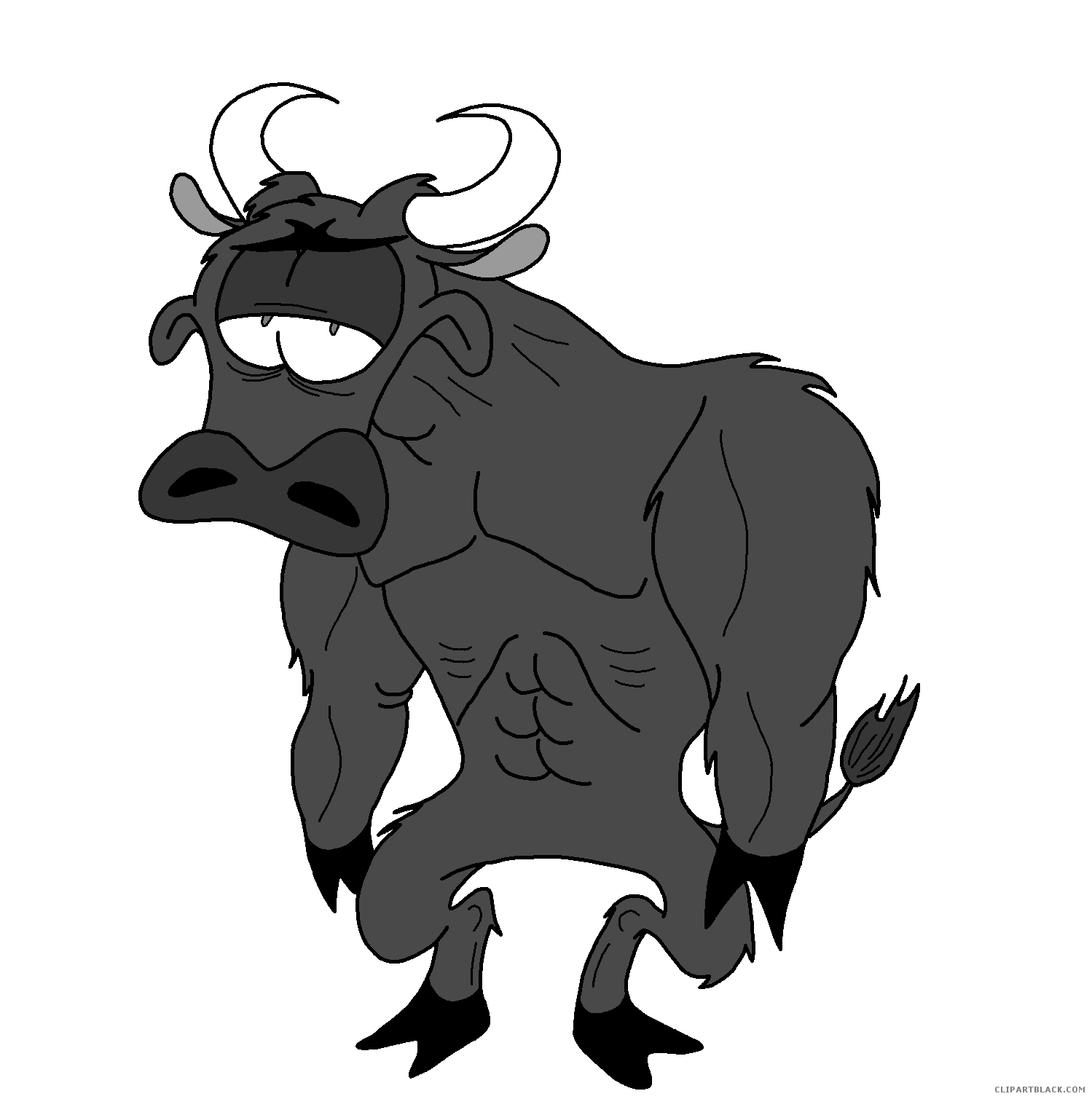 yak clipart animated