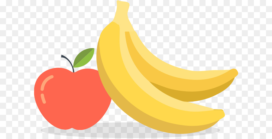 clipart apples banana