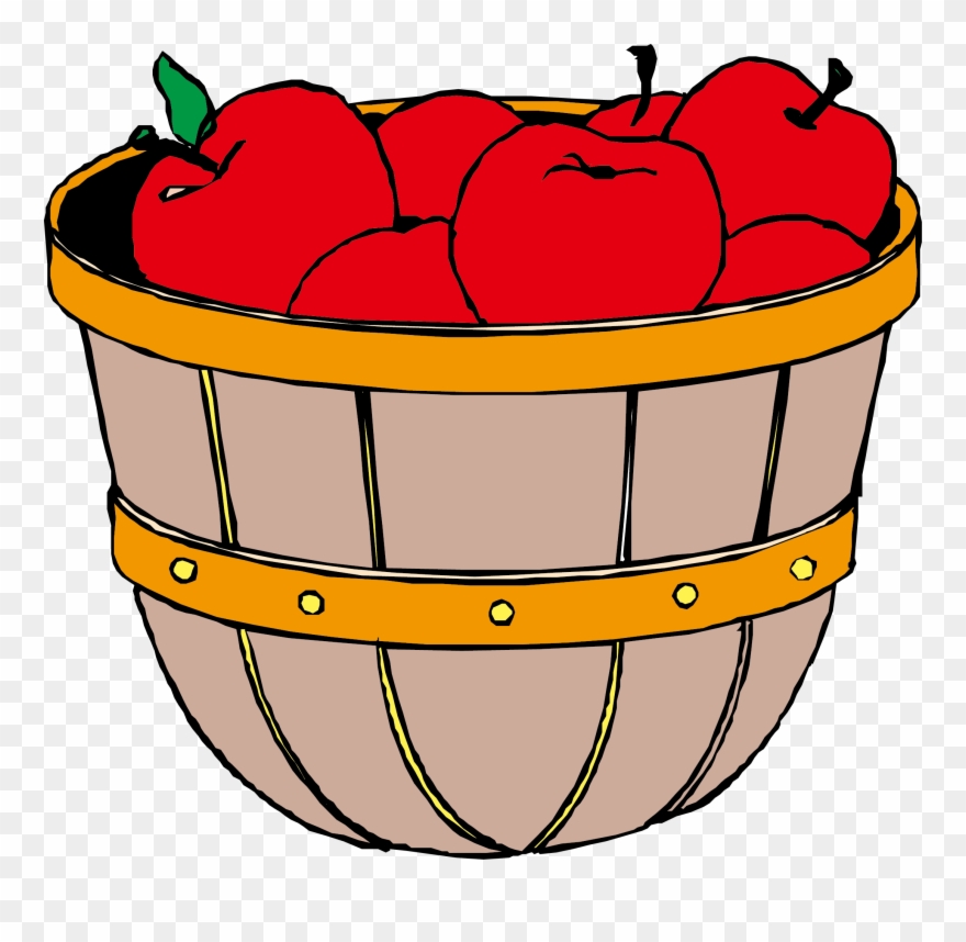 clipart apple bowl