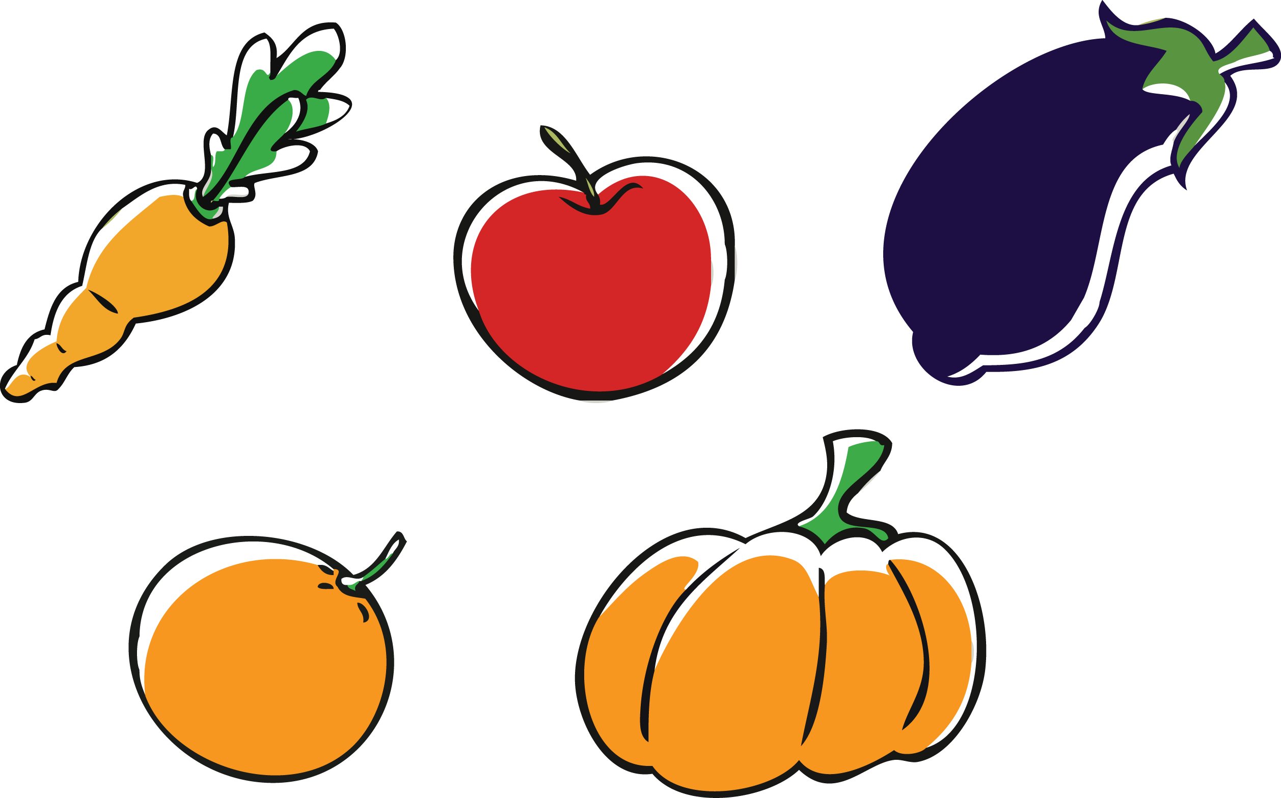 Apple pumpkin clip art. Vegetables clipart salad vegetable