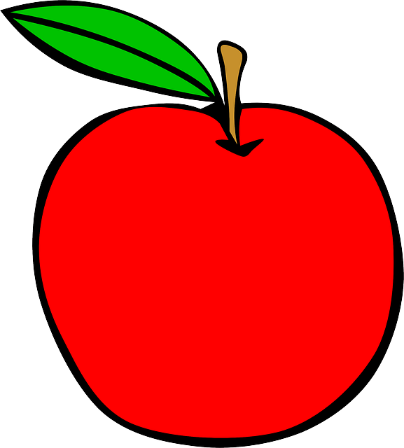 clipart apples food