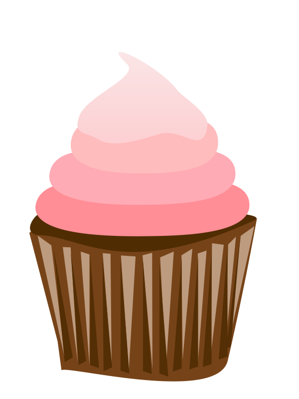 Clipart circle cake. Cupcake free large images