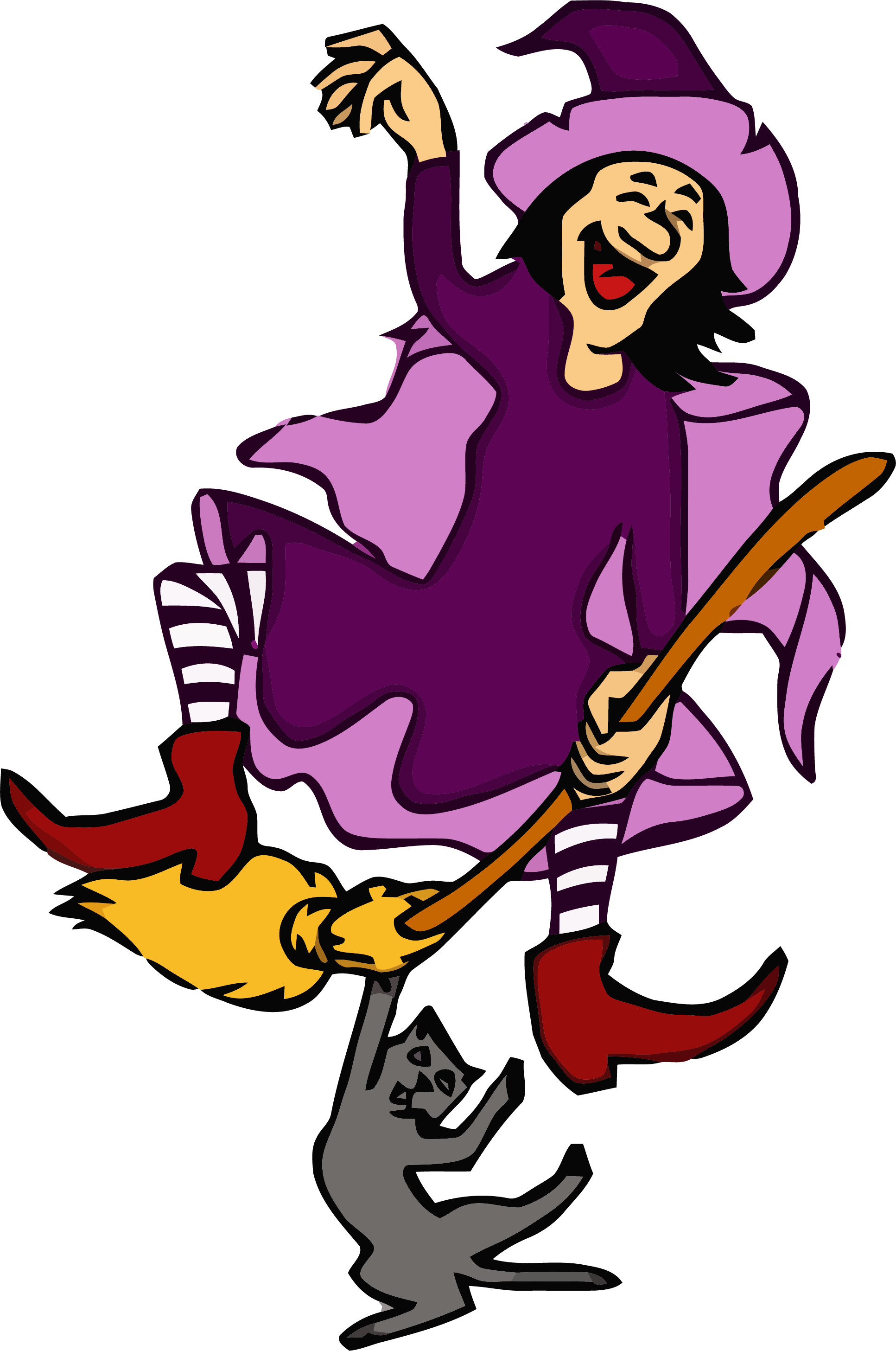 cupcake clipart witch