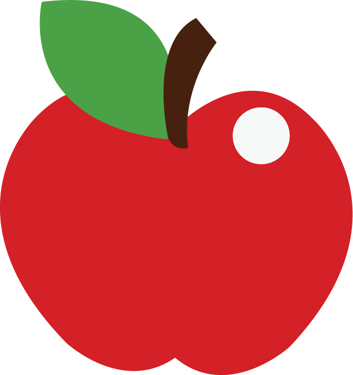 clipart apple disney