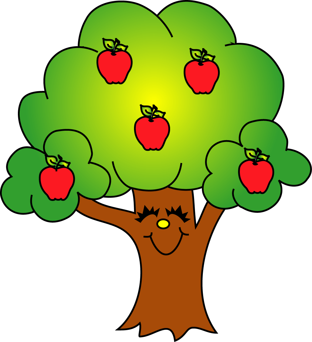 clipart apple kindergarten
