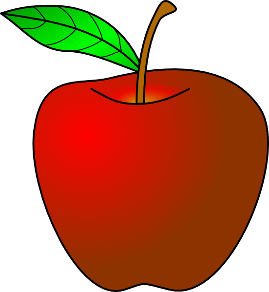 clipart apples mansanas