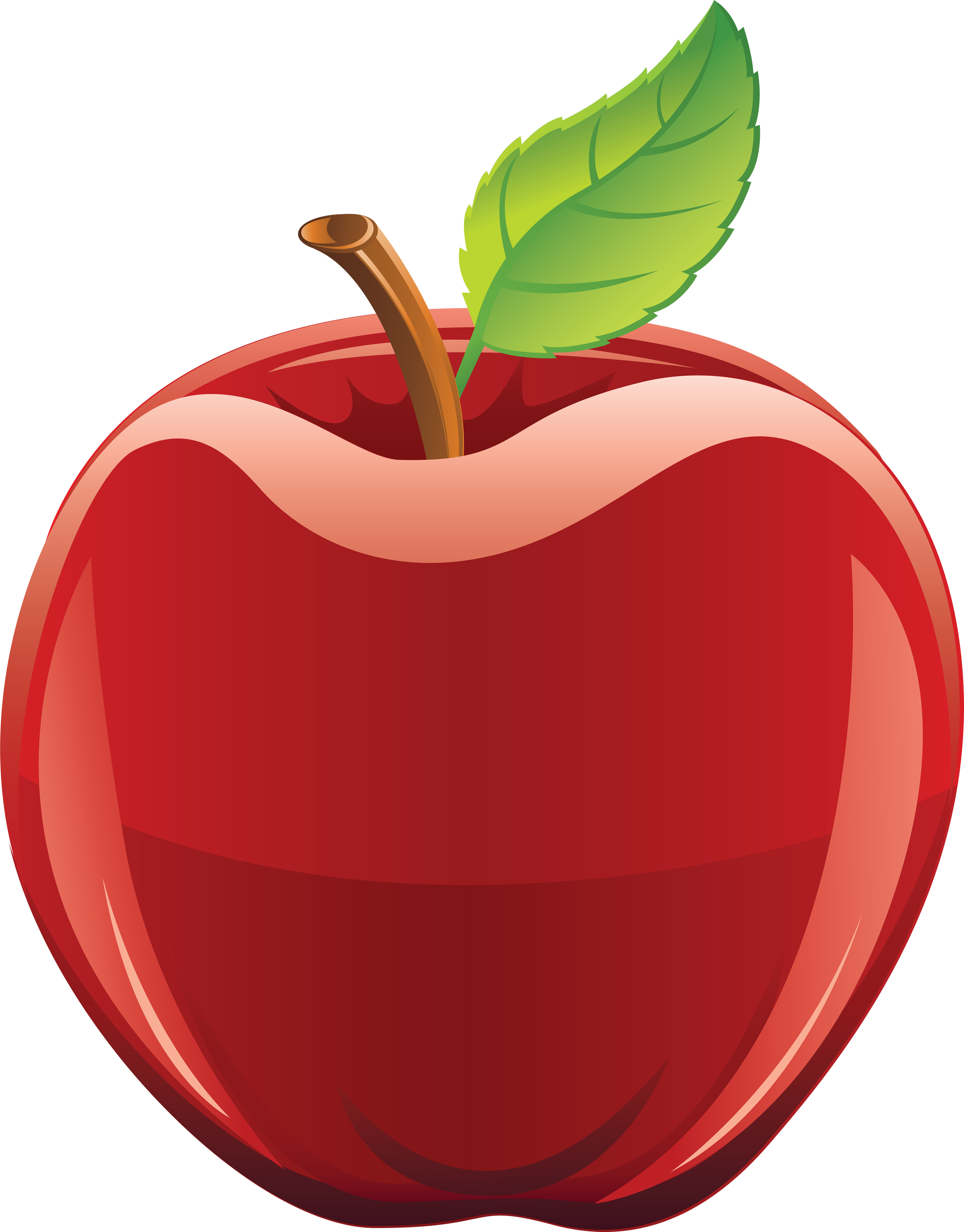 In the best circumstance. Witch clipart apple