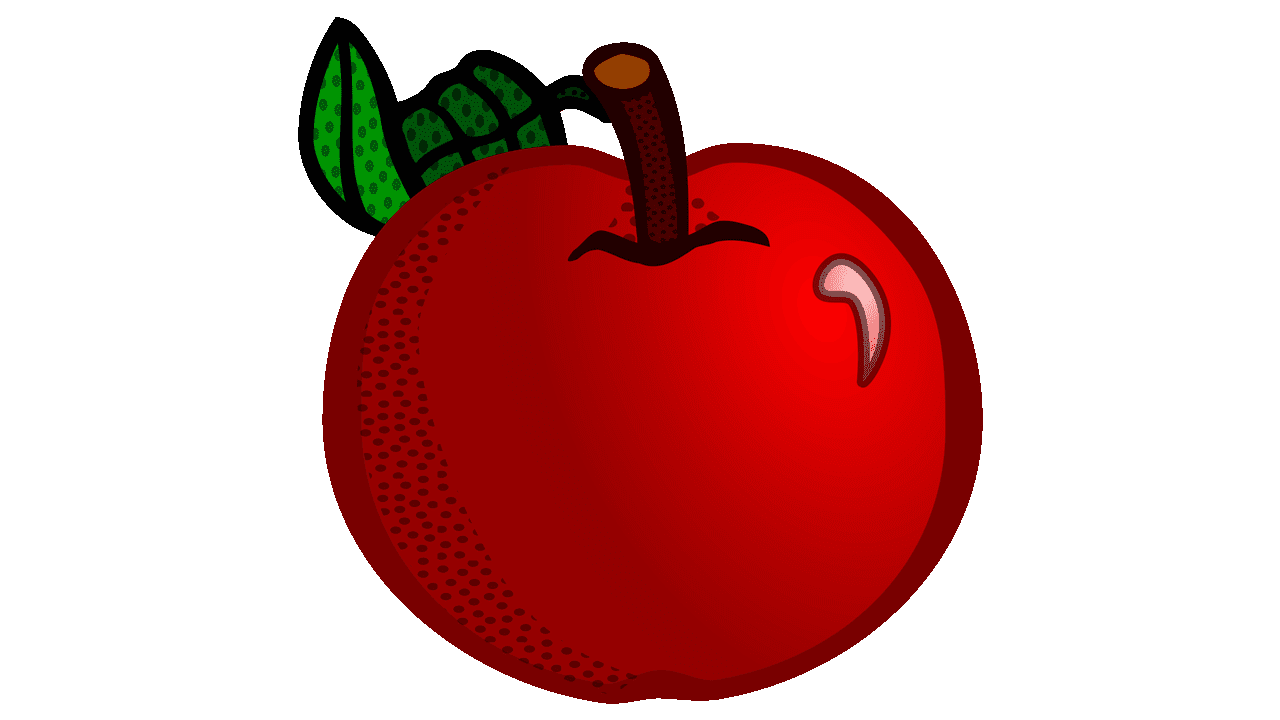clipart apple name
