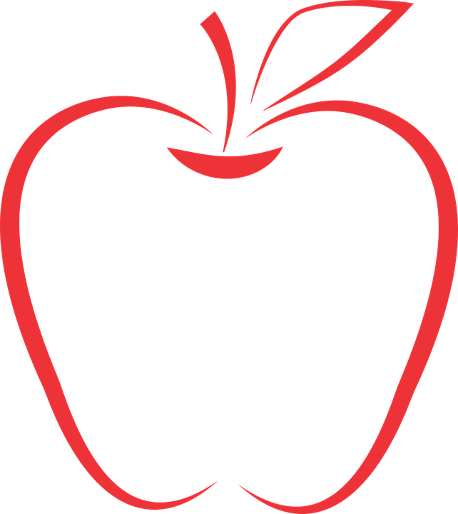 clipart apple school