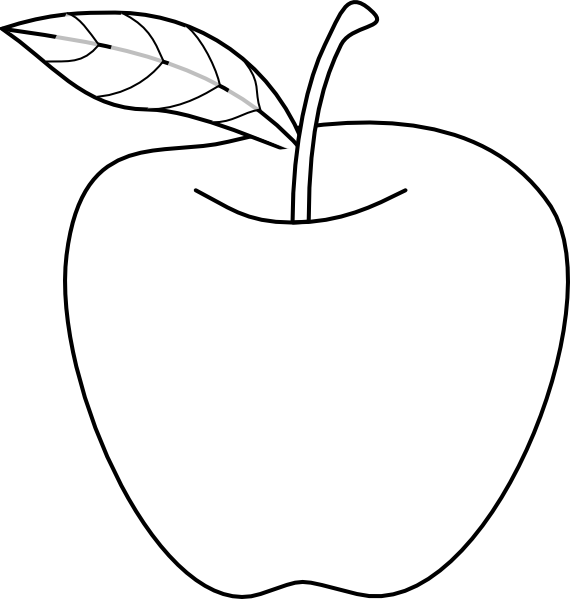 clipart apples drawing