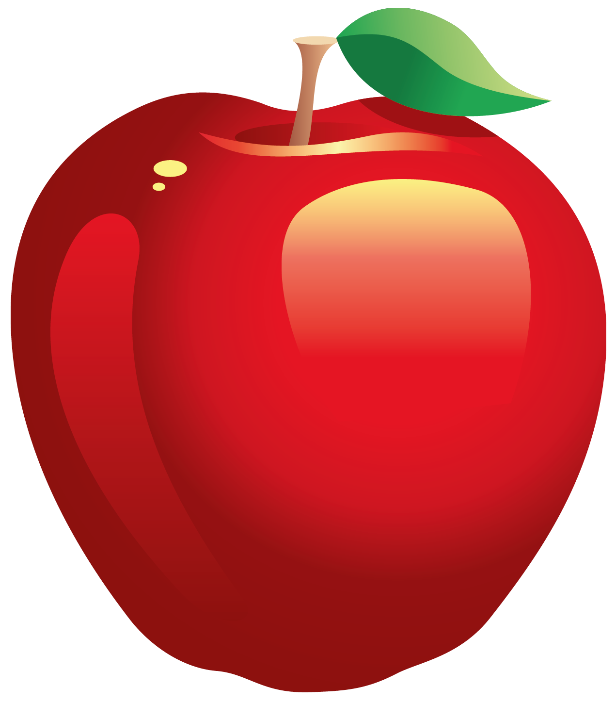 clipart apples teacher
