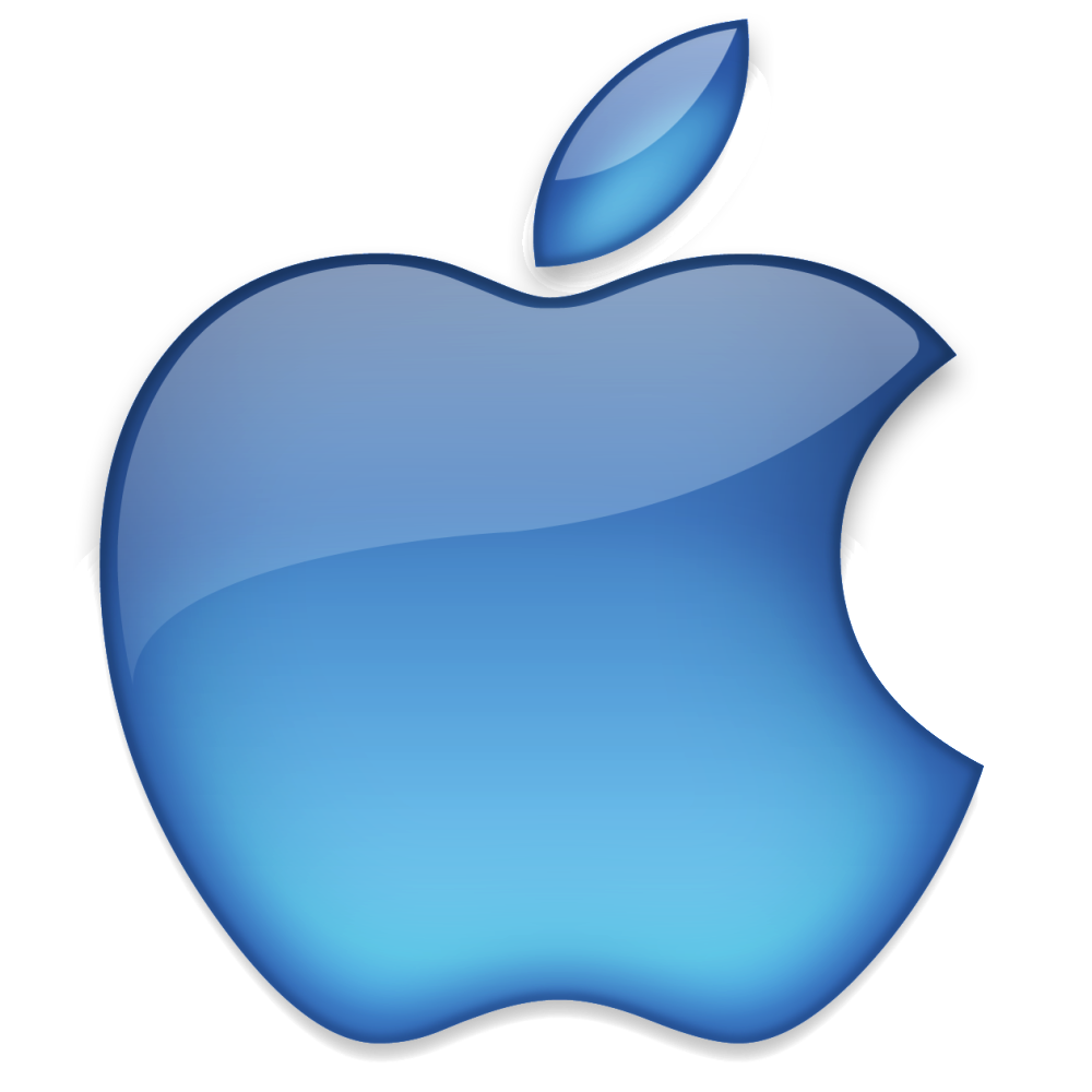 clipart apple teal