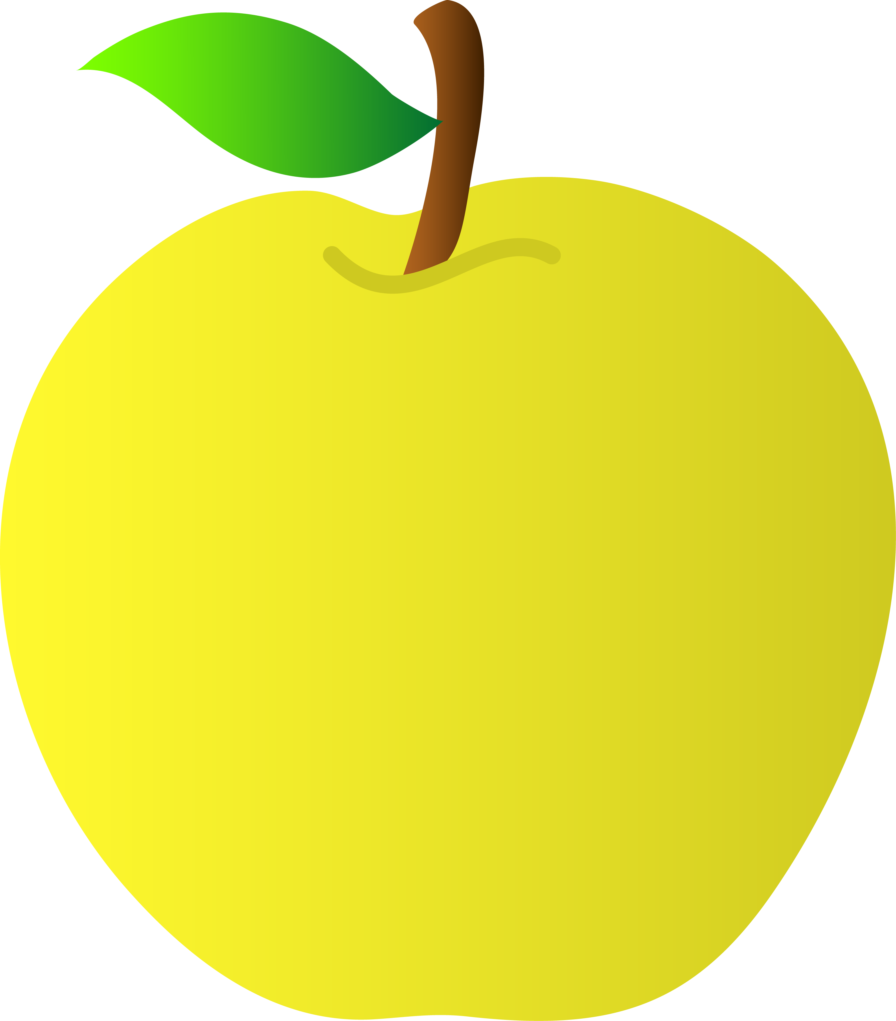 clipart apple vector