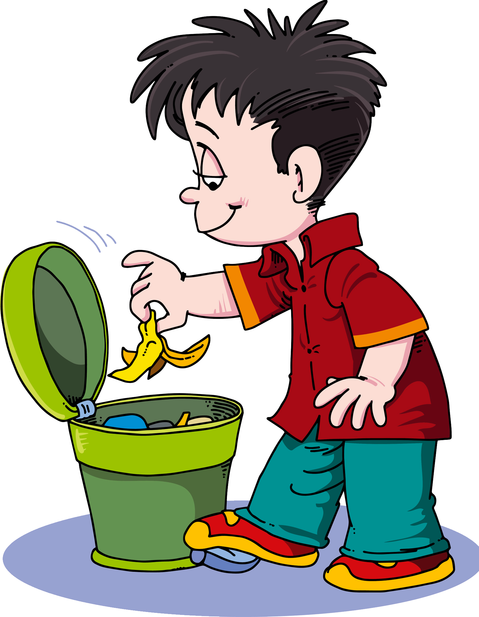 Waste container clip art. Clipart food rubbish