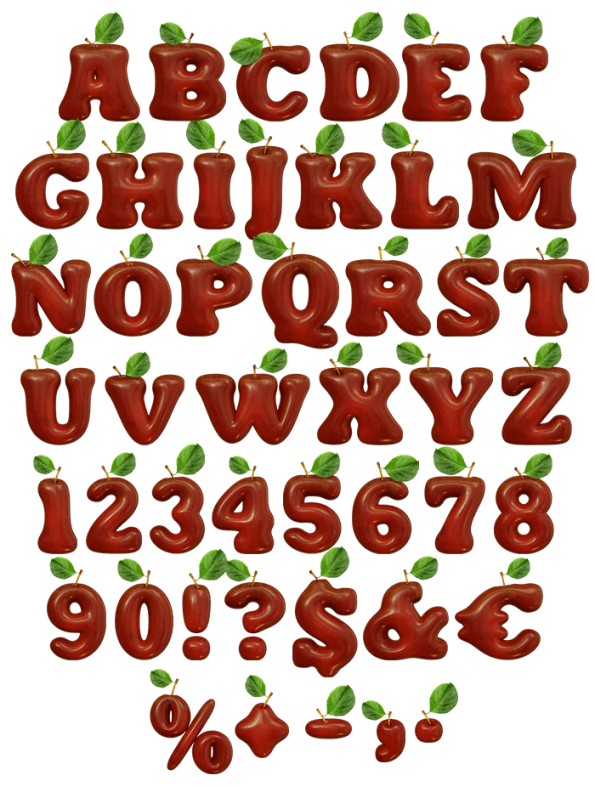legos clipart alphabet