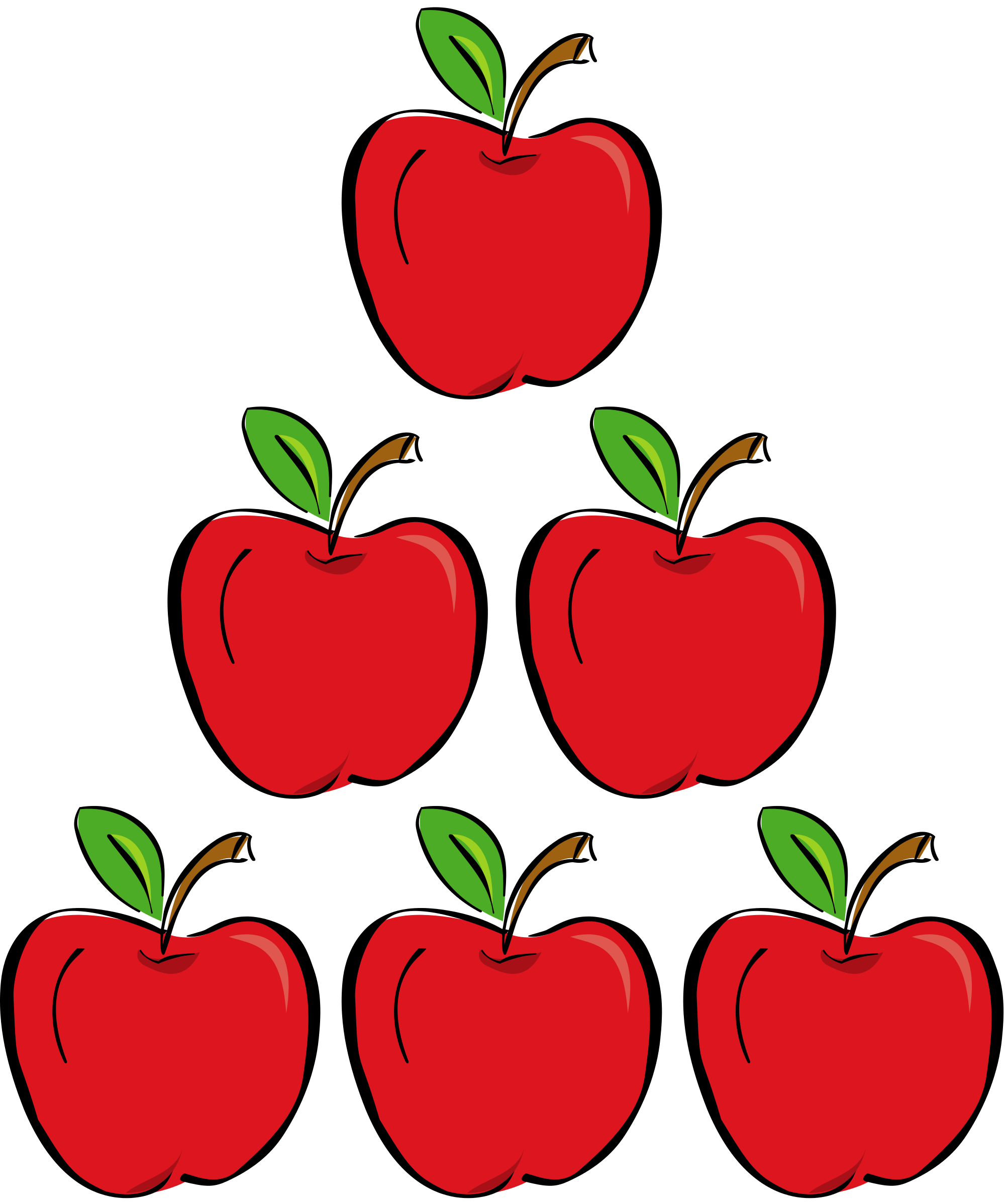 clipart apples doctor