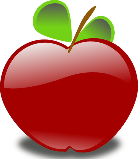 clipart apples education