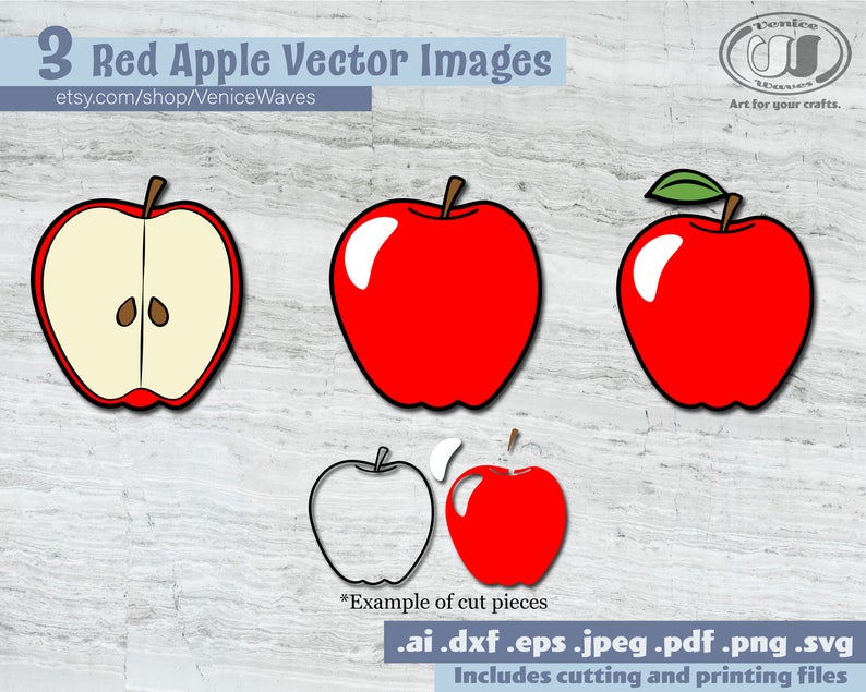 clipart apples pdf