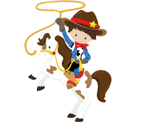 girls clipart cowboy