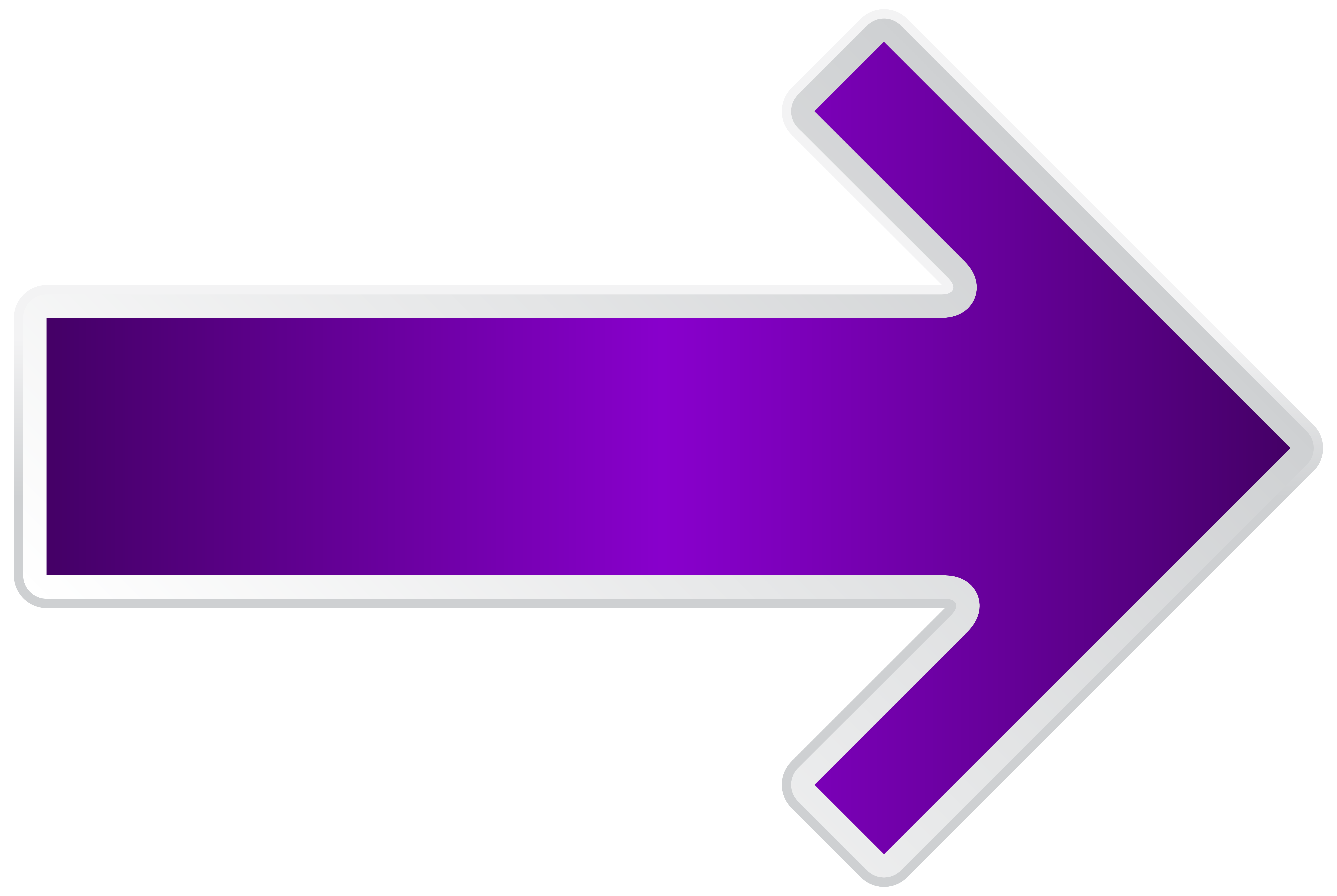 Purple right transparent png. Clipart arrow banner