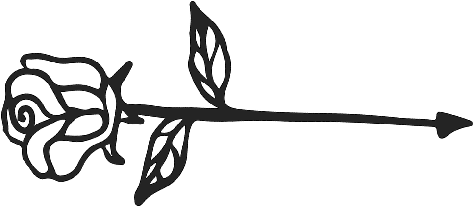 Arrow calligraphy