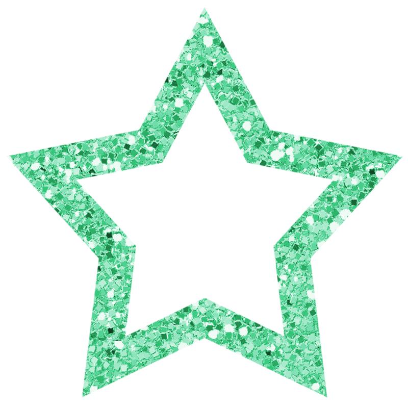 starfish clipart glitter