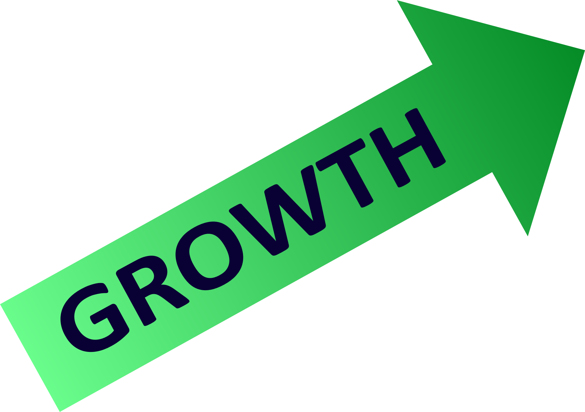 Chart big image png. Growth clipart arrow