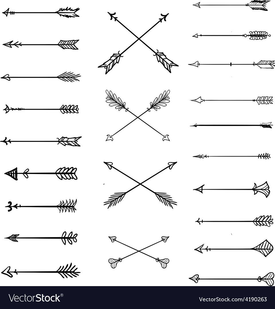 clipart arrows hipster
