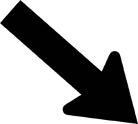 Clipart arrow increase. The girls right orange