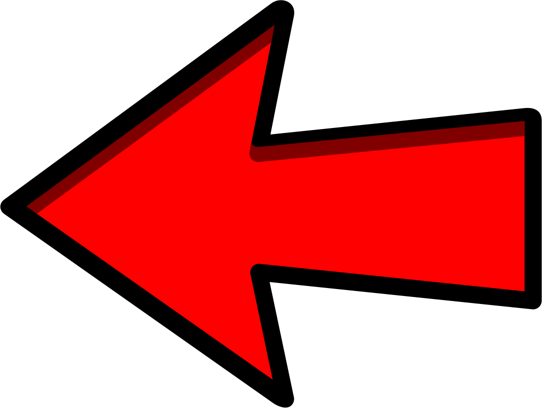 clipart arrow red