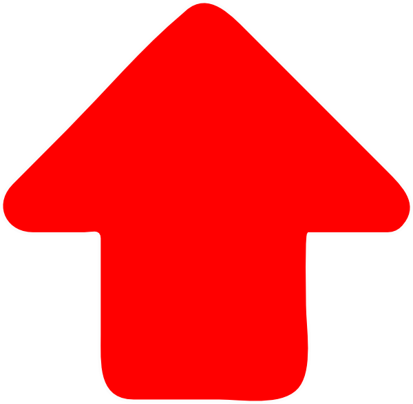 clipart arrow red