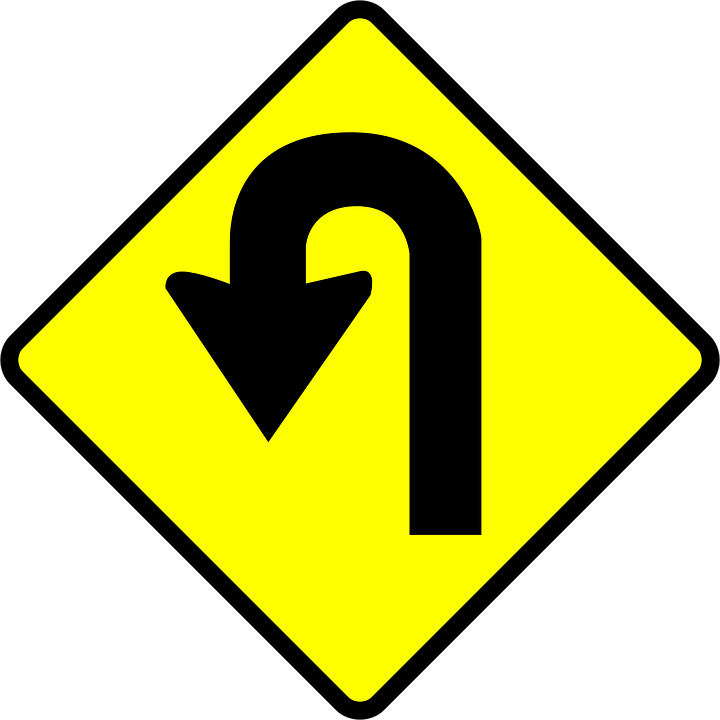 clipart arrow road