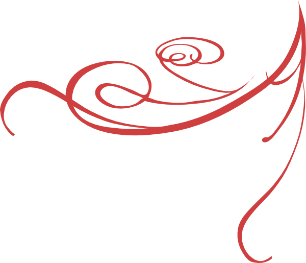 Swirls png decorative swirl. Clipart designs red